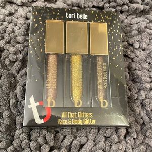 Tori belle face and body glitter NWT